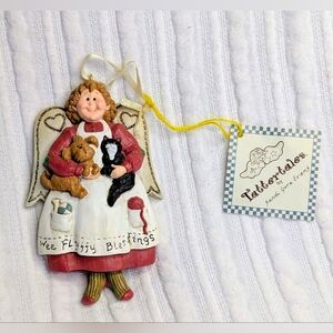 Midwest Tattertals Sandi Evans Wee Fluffy Blessings Angel Ornament Vintage